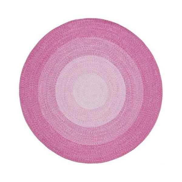 Safavieh 6 x 6 ft. Cape Cod Round Area Rug, Red & Pink CAP242Q-6R - main